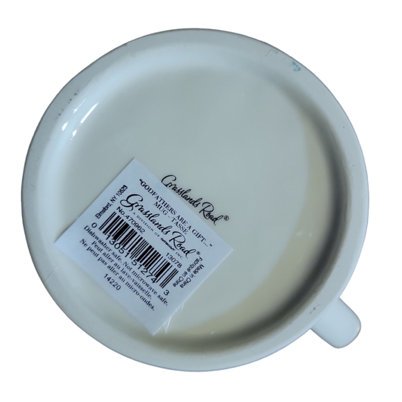 Vtg Grasslands Road Godfather's Are A Gift Mug Tasse Ceramic #14220 - Picture 6 of 10